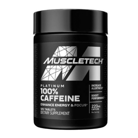 MuscleTech Platinum 100% Caffeine 125 caps