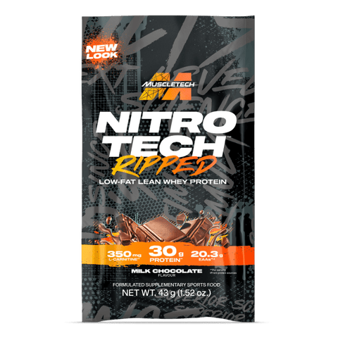 1x MuscleTech Nitro Tech Ripped Protein Sample Sachet *Gift*