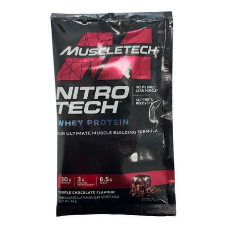 1x MuscleTech Nitro Tech Whey Protein Sample Sachet *Gift*