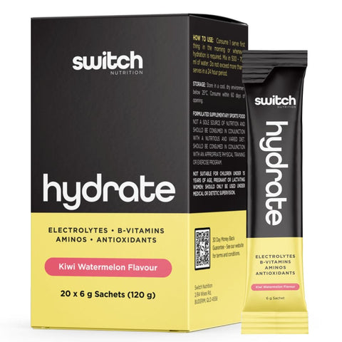 1X Switch Nutrition Hydrate Sugar-Free Electrolytes Sachet *Gift*