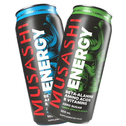 2x Musashi Energy Drink Can (Random Flavours) *Gift*