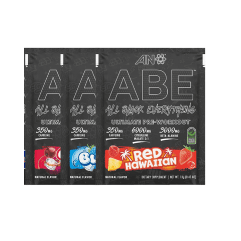 3x ABE Ultimate Pre-Workout 5 Sachets Mixed *Gift*