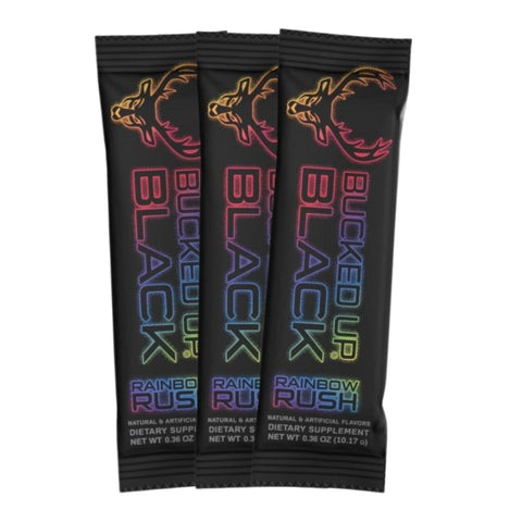 3x Bucked Up Black Pre-Workout Sachets (Random Flavour) *Gift*