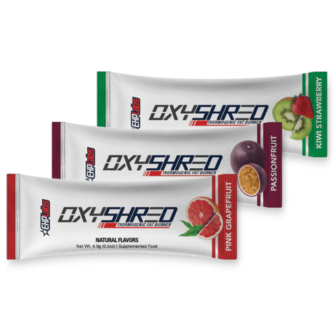 3x EHP Labs OxyShred Fat Burner Sample (Random Flavour) *Gift*