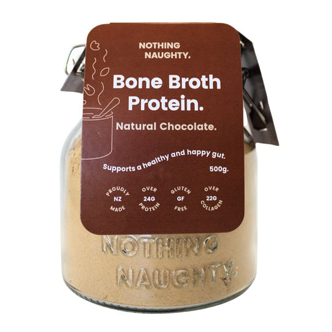 Nothing Naughty Bone Broth Protein Powder