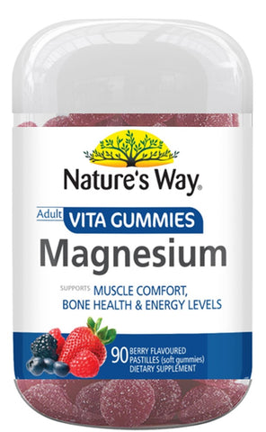 Nature's Way Adult Vita Gummies Magnesium 90s