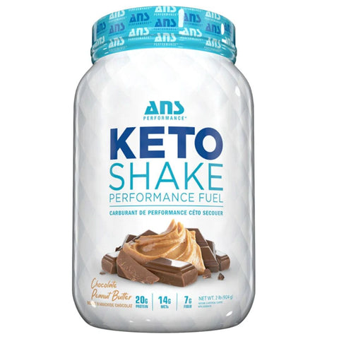 ANS Performance Keto Shake Meal Replacement Chocolate Peanut Butter