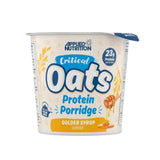 Applied Nutrition Critical Oats Protein Porridge Pots Golden Syrup / Single