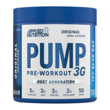 Applied Nutrition Pump 3G Pre-Workout 375gm / Icy Blue Raz