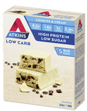 Atkins Advantage Protein Bars 5 Pack Cookies and Cream / 5x30gm