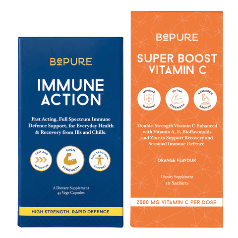 BePure Immune Action + Free Super Boost Vitamin C Sachets