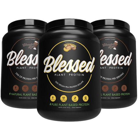 Blessed Plant Protein 2lb Triple Stack 3x Blessed Protein 2lb