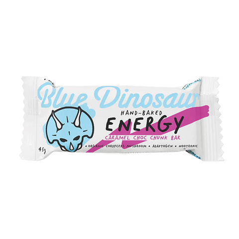 Blue Dinosaur Energy Bars Single / Caramel Choc Chunk