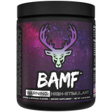 Bucked Up BAMF High Stimulant Nootropic Pre-Workout Pump N Grind - Grape/Green Apple