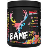 Bucked Up BAMF High Stimulant Nootropic Pre-Workout Sour Bucks