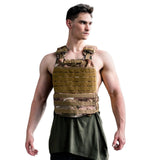 CableFit NZ Plate Carrier Vest Forest Camo