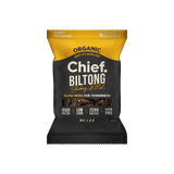 Chief Organic Grass-Fed Beef Biltong 30g Single / Smokey BBQ