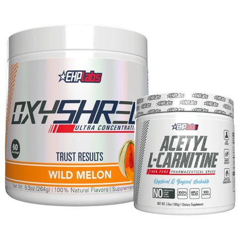 EHP Labs OxyShred and Acetyl L-Carnitine Stack