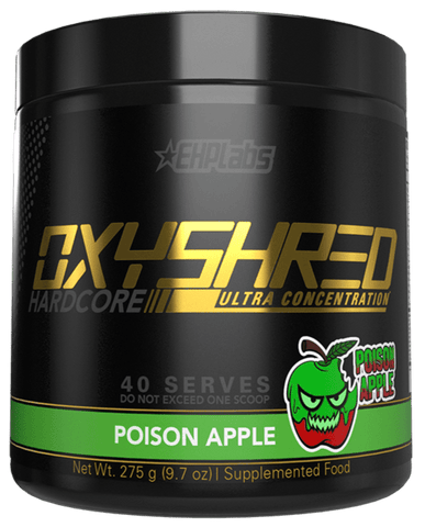 EHP Labs OxyShred Hardcore Ultra Concentration Fat Burner Bundle