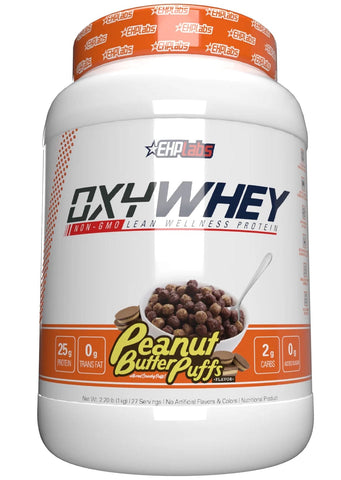 EHP Labs OxyWhey Protein 2lb Peanut Butter Puff *Best Before: 04/24*