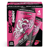 Faction Labs Disorder Energy RTD Can Pink Bits - Strawberry & Cream / 4 Pack