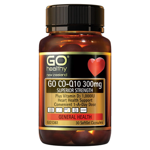 Go Healthy CoQ10 300gm + Vit D