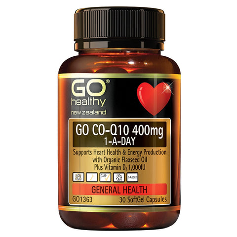 GO Healthy CoQ10 400mg 1-A-Day