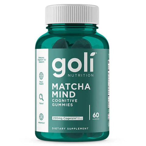 Goli Matcha Mind Gummies 60 Gummies