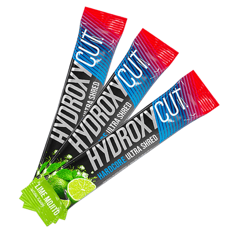 Hydroxycut 3x Hardcore Ultra Shred Drink Sticks *Gift*