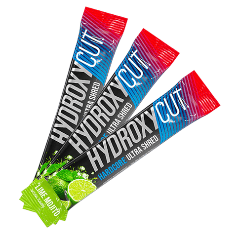 Hydroxycut 3x Hardcore Ultra Shred Drink Sticks *Gift*