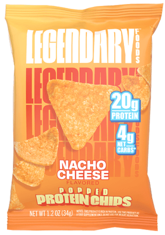 Legendary Foods Protein Pop Chips Nacho / 7 Pack