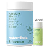 Lifestream Calcium Natural - 120 Capsules