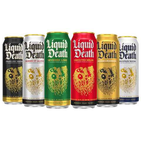 Liquid Death Sparkling Mountain Water