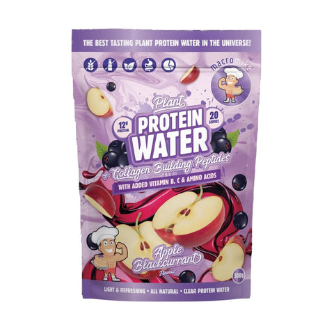 Macro Mike Plant Protein Water Apple Blackcurrant