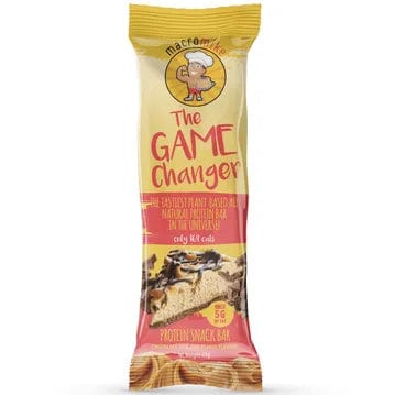 Macro Mike The Gamechanger Protein Bars *Gift* Cheesecake Peanut Butter Choc Chip