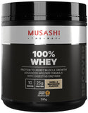 Musashi 100% Whey Protein Powder Vanilla Milkshake / 330g