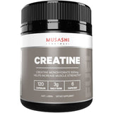 Musashi Creatine Monohydrate 500mg Capsules 120 Caps