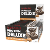 Musashi Deluxe Protein Bar Caramel Cookie Crunch / 12 Box
