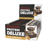 Musashi Deluxe Protein Bar Peanut Butter Crunch / 12 Box