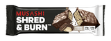 Musashi Shred & Burn Bars Cookies and Cream / Single Bar