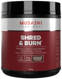 Musashi Shred & Burn Protein Powder Vanilla Milkshake / 340g