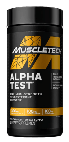 MuscleTech AlphaTest 120 Rapid Release Bio Capsules