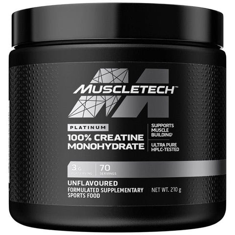 MuscleTech Platinum 100% Creatine Monohydrate 210g