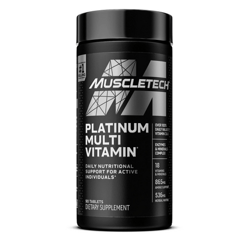 MuscleTech Platinum Multi Vitamin 90 Tabs *Gift*