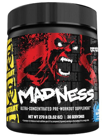 Mutant Madness Pre-Workout 30 Serve *Gift*