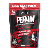 Nexus Per4m Pre-Workout Red Sour Straps 14 Serve *Gift*