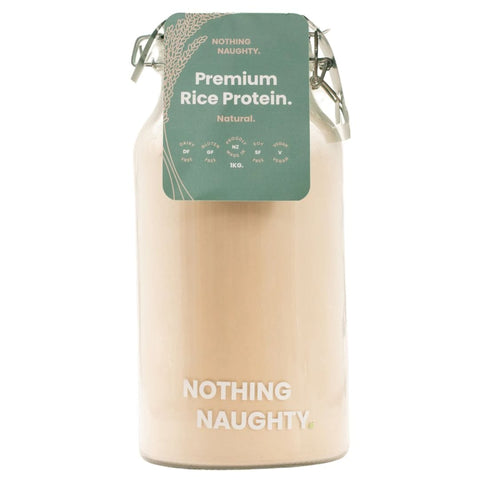 Nothing Naughty Premium Rice Protein 1kg