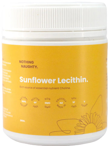 Nothing Naughty Sunflower Lecithin 200g