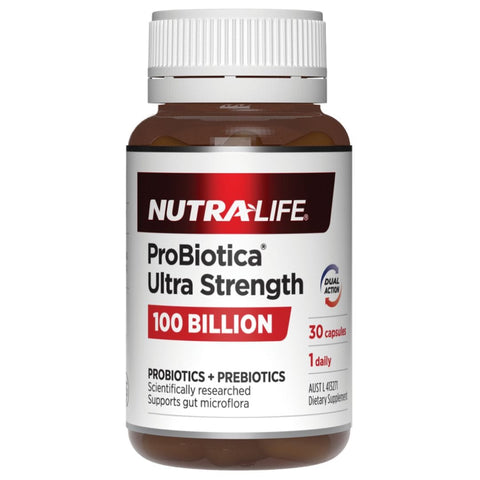 NutraLife ProBiotica Ultra Strength 100 Billion 30 Caps