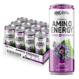Optimum Amino Energy Sparkling RTD Sparkling Grape / 12 Pack